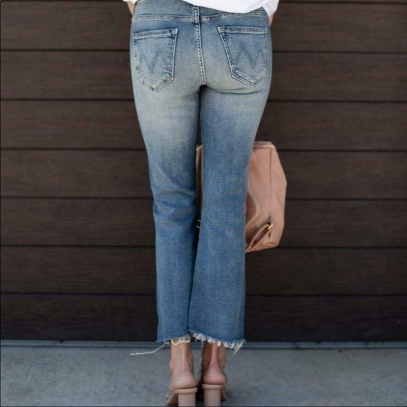 Mother Denim Insider Crop Step Fray NWOT - Picture 5 of 15